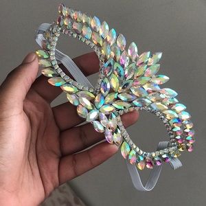 Iridescent Diamond Eyemask